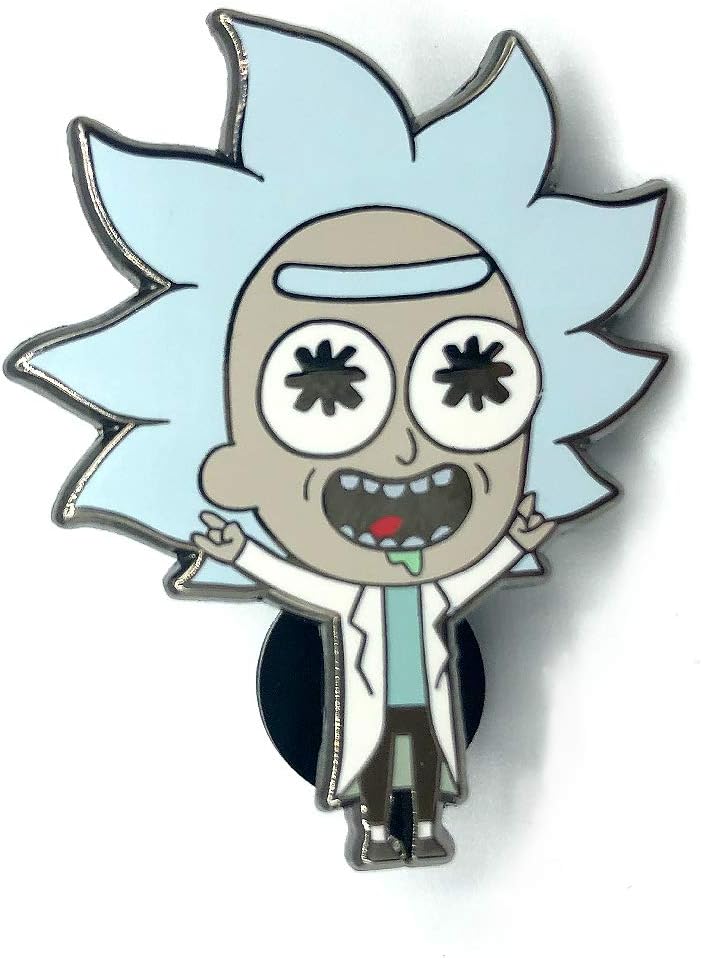 Lil' Tiny Rick: 1.5" collectible hard enamel pin