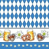 serviette bayern munich 1 Packung a 20 Servietten Papier Servietten Fest Party ca. 33x33cm Oktoberfest Brezel Bier Wurst Und Herz Bayern