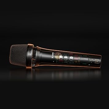 iCON Pro Audio Thunder X Handheld Condenser Microphone, Professional 32mm Large Diaphragm XLR Mic for Live Performance, Vocals, Studio Recording & Content Creation