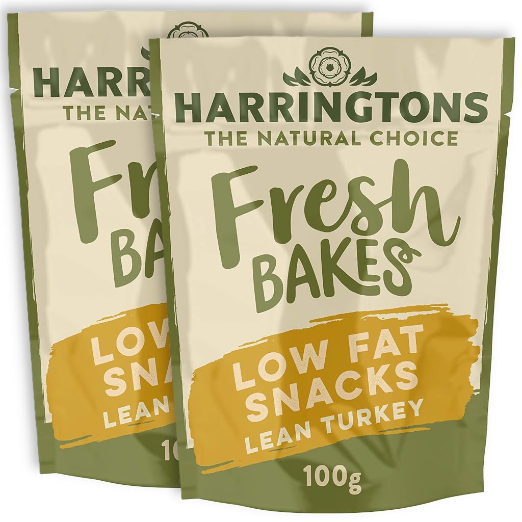2x 100g Grain Free Fresh Bakes Low Fat Treats Turkey – Bundled by GetInStyle Shop