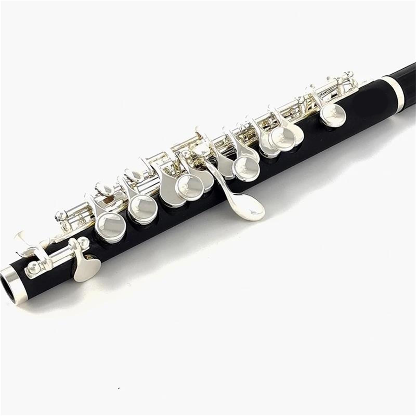 Flauto Flauto traverso in ottone placcato argento con chiave C