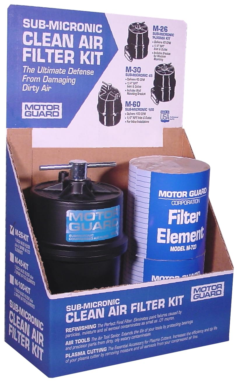 Motor Guard M-45-KIT 1 4 NPT Clean Air Filter Kit