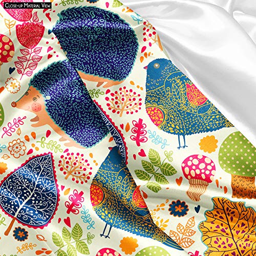 Image of ArtzFolio Crew Cut Leaves D1 | Reusable Sack Bag | Bag for Gym, Storage, Vegetable & Travel