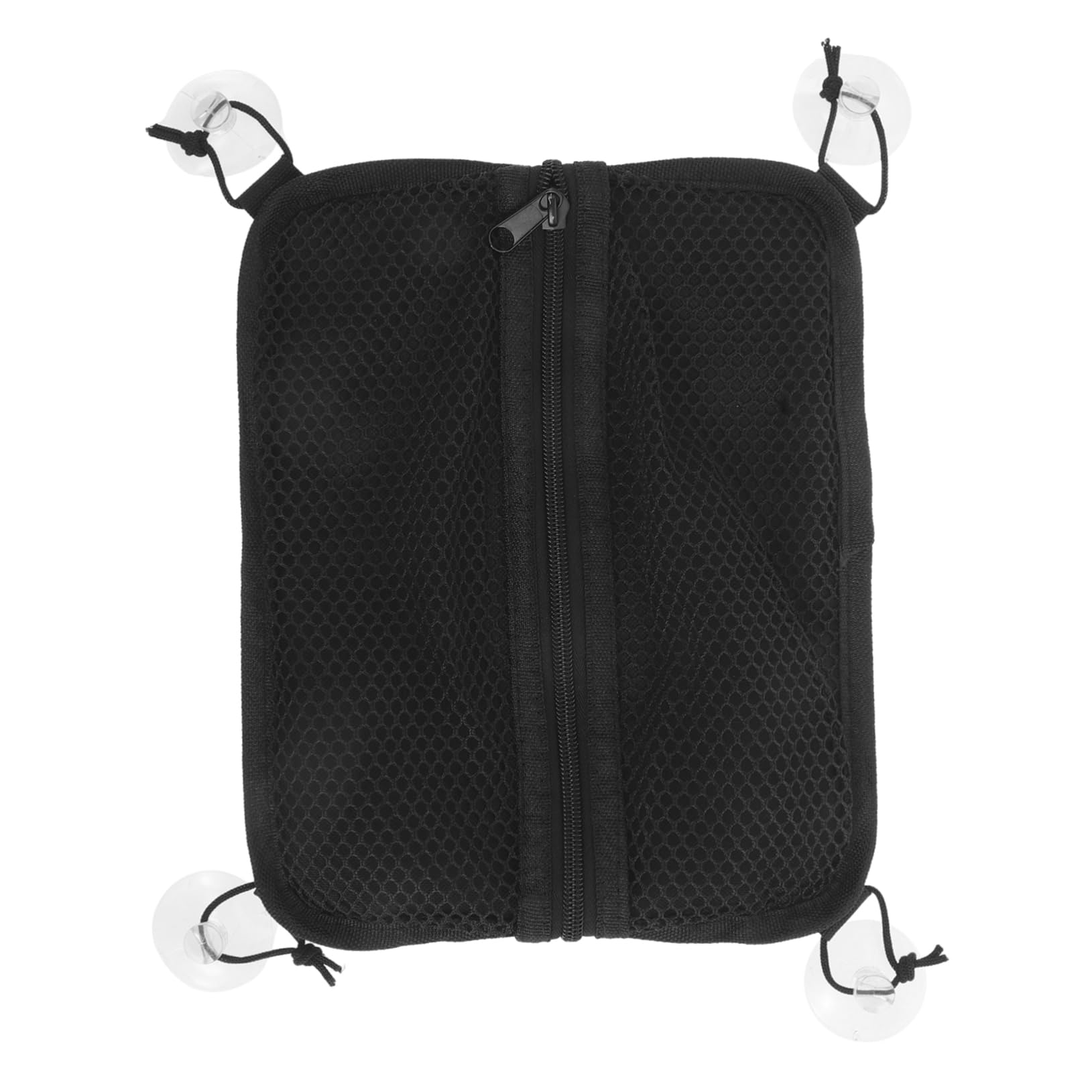 Abaodam Surfboard Zippered Mesh Bag: With Suction Cups Nylon Paddle Board Storage Bag - Multi-functional Kayak And Surfing Equipment For Outdoor Use