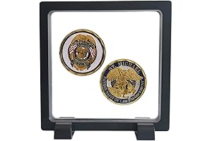 Challenge Coins Display Frame: Showcase Your Treasures in a Floating Masterpiece