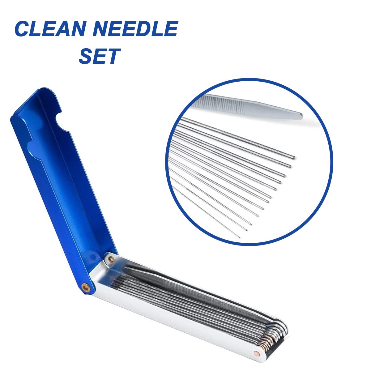 ZAMDOE Set di 4 Kit di Attrezzi per la Pulizia del Getto di sporcizia del carburatore con 20 Aghi per la Pulizia, 11 spazzole in Nylon, 2 Chiavi dell'acceleratore, 1 plettro affilato, 1 Set di Aghi