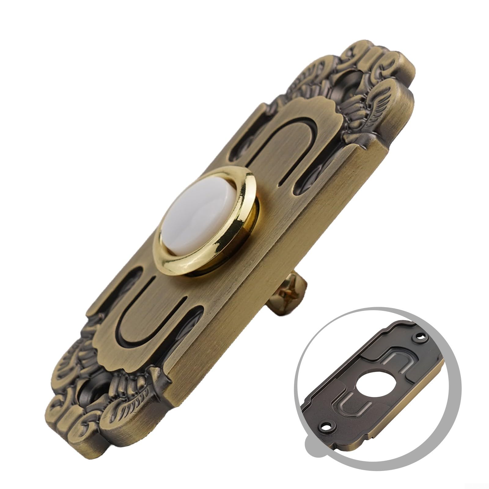 Pulsante 250V 3A Pulsante Antivandalo In Acciaio Inox - Con LED Verde Diametro D 324297 - Foto 8