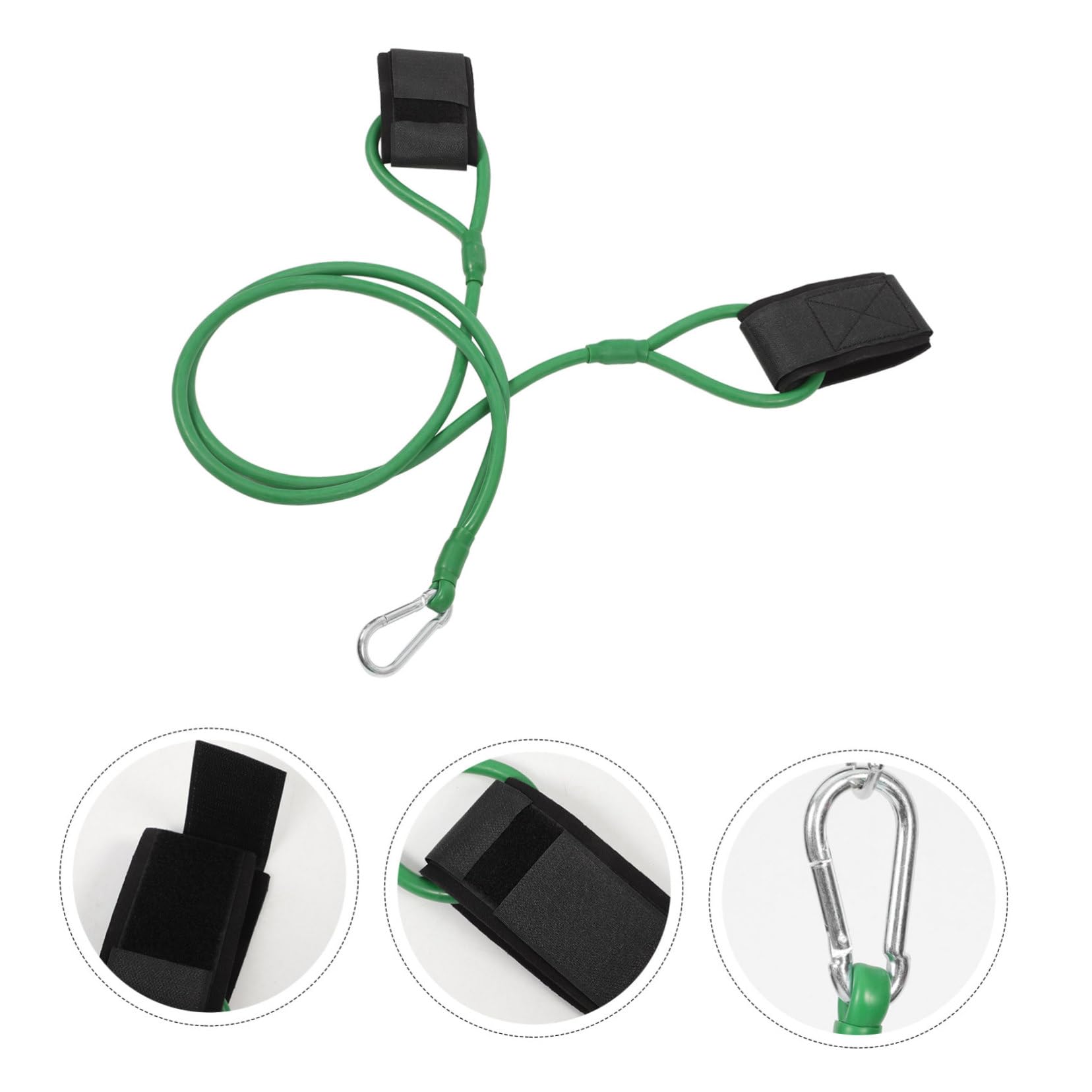 BESPORTBLE 4pezzi Fascia Di Resistenza Elastico Multiuso Per Allenamento e Allenamenti Di Baseball Corda Leggera e Portatile Per Fitness Stretching e Esercizi Di Resistenza