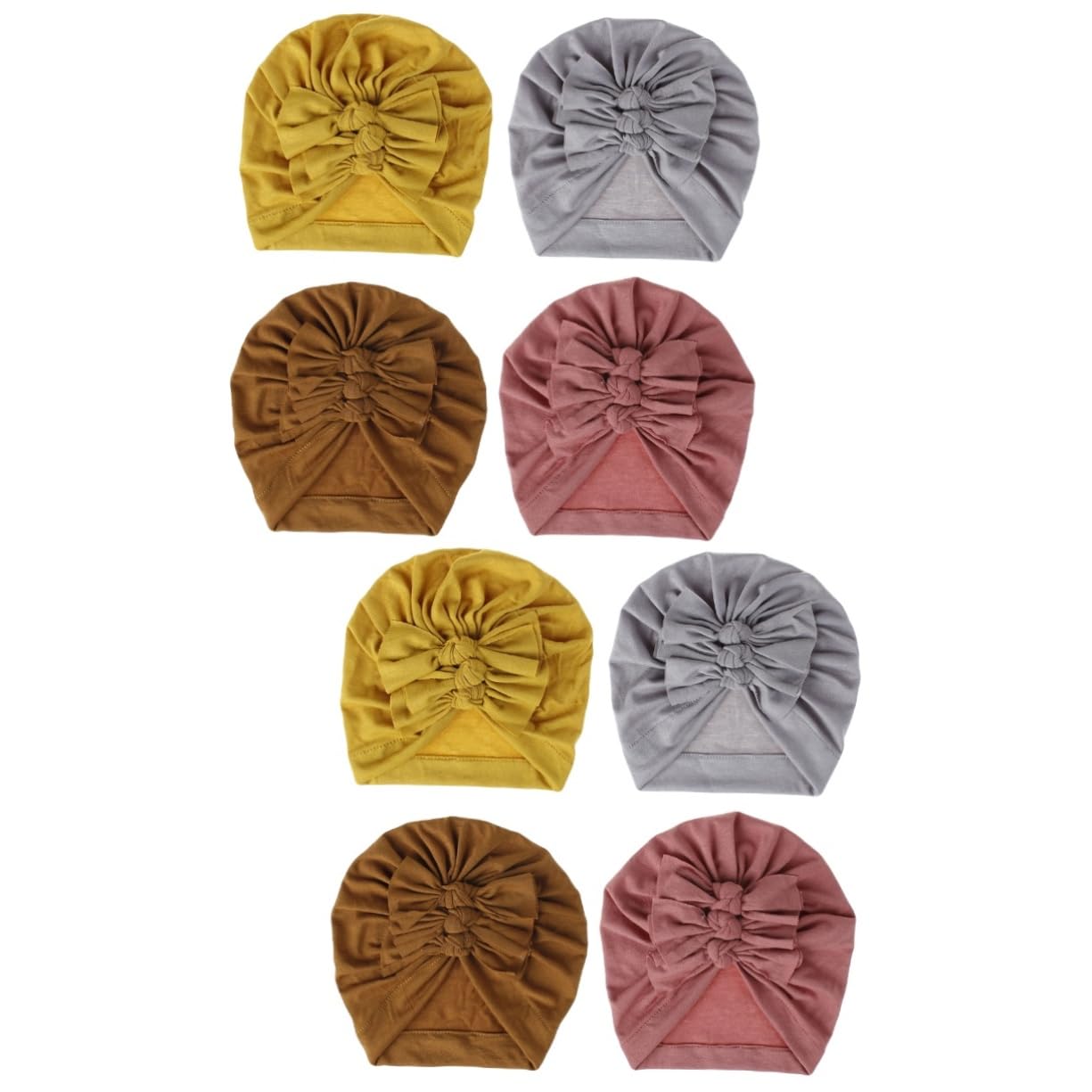 LIFKOME Tope De Cobertura Gorra De Niño Sombrero De Algodón del Hospital Turbante Niño Gorro Bebe Recien Nacido Sombrero Bebe Niños Arco Sombreros Gorro De Bebé De Algodón