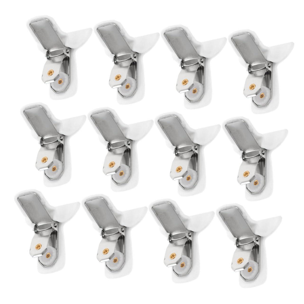 Alipis 4 Sets rutschfeste Quilt-Clips Bettdecken-befestigungsclips Gepolsterte Bettdecken-Clips Bettbezug-Clips Bettlaken-Clips Bettdeckenhalter-Clips 12 Stück * 4