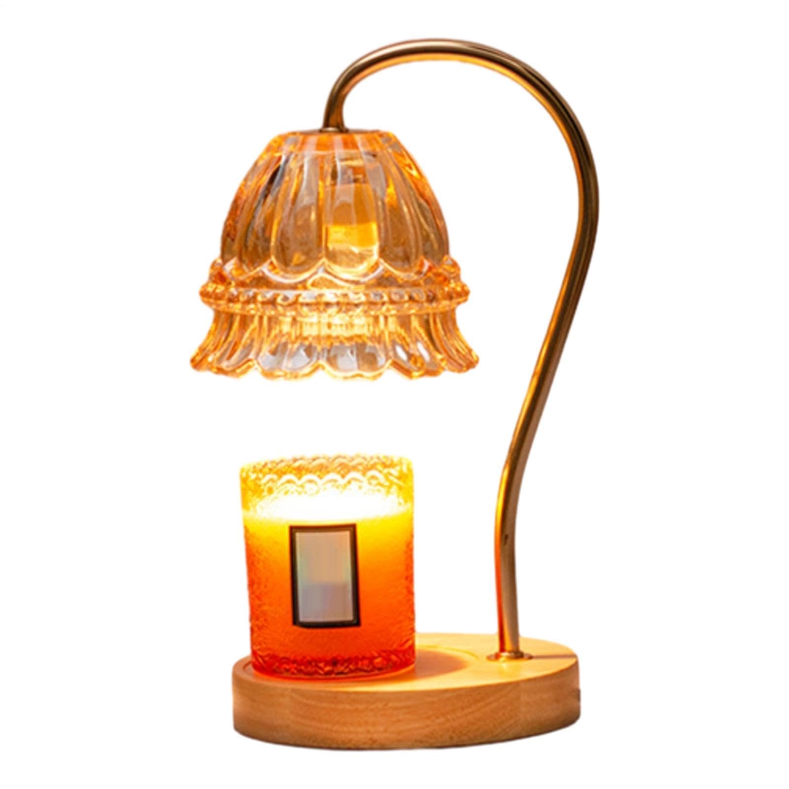 Generico Luce scalda, Lampada scalda| Lampada a candela che scioglie la luce | per sciogliere dimmerabile, lampada per sciogliere per sala studio, soggiorno, tavolo