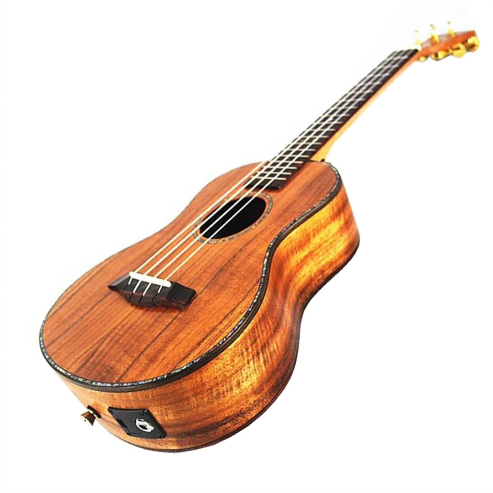26-calowy Tenorowy Elektryczny Ukulele Z Litego Drewna Akacjowego 4 Struny Do Gitary Ukelele Z Przetwornikiem EQ Zestaw Startowy do Ukulele