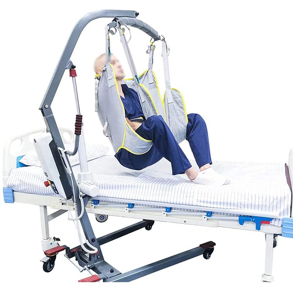 Arnés Elevación Paciente Cuerpo Completo, Grúa de Paciente, Eslinga De Elevación con Accesorios De Bucle,para Posicionamiento Y Elevación De La Cama,Enfermería, Fácil de Usar(No Incluye grúa)