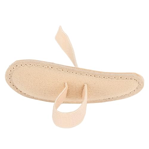 Almohadilla de refuerzo de dedos, ajustable y cómoda, cojín de cresta de dedo martillo para corrección de pies, enderezador de dedos de martillo y