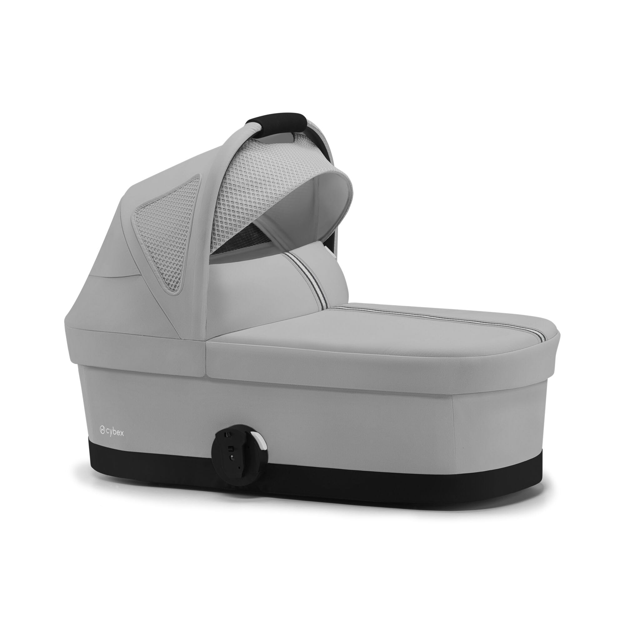 CYBEX Nacelle COT S Gold, de la naissance à environ 6 mois (max. 9 kg), pour CYBEX AVI Spin et Eezy S Twist +2, gris brouillard