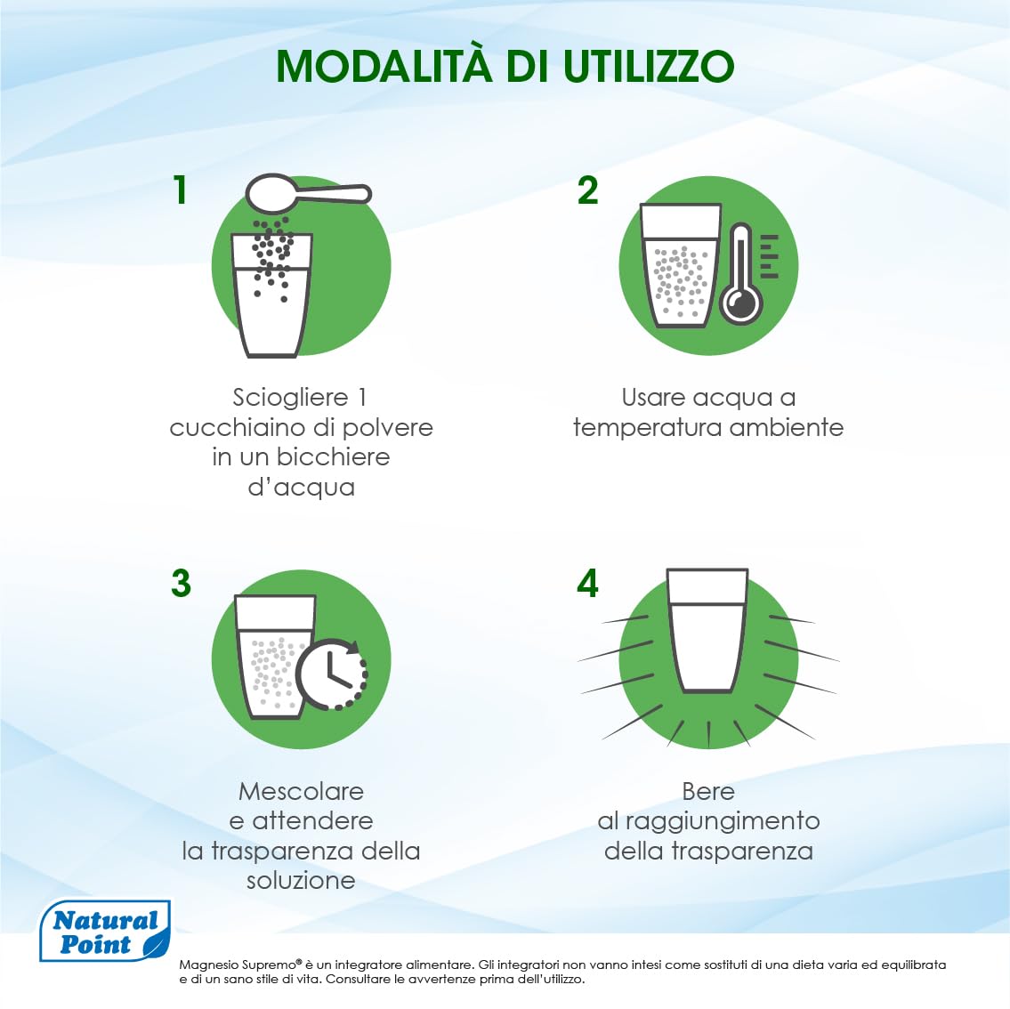 Regolarità Intestinale Integratore 350 g, 2x175 g | Magnesio Citrato In Polvere, Elevato Assorbimento, con Psillio Finocchio Guar, Benessere Intestinale, Azione Prebiotica