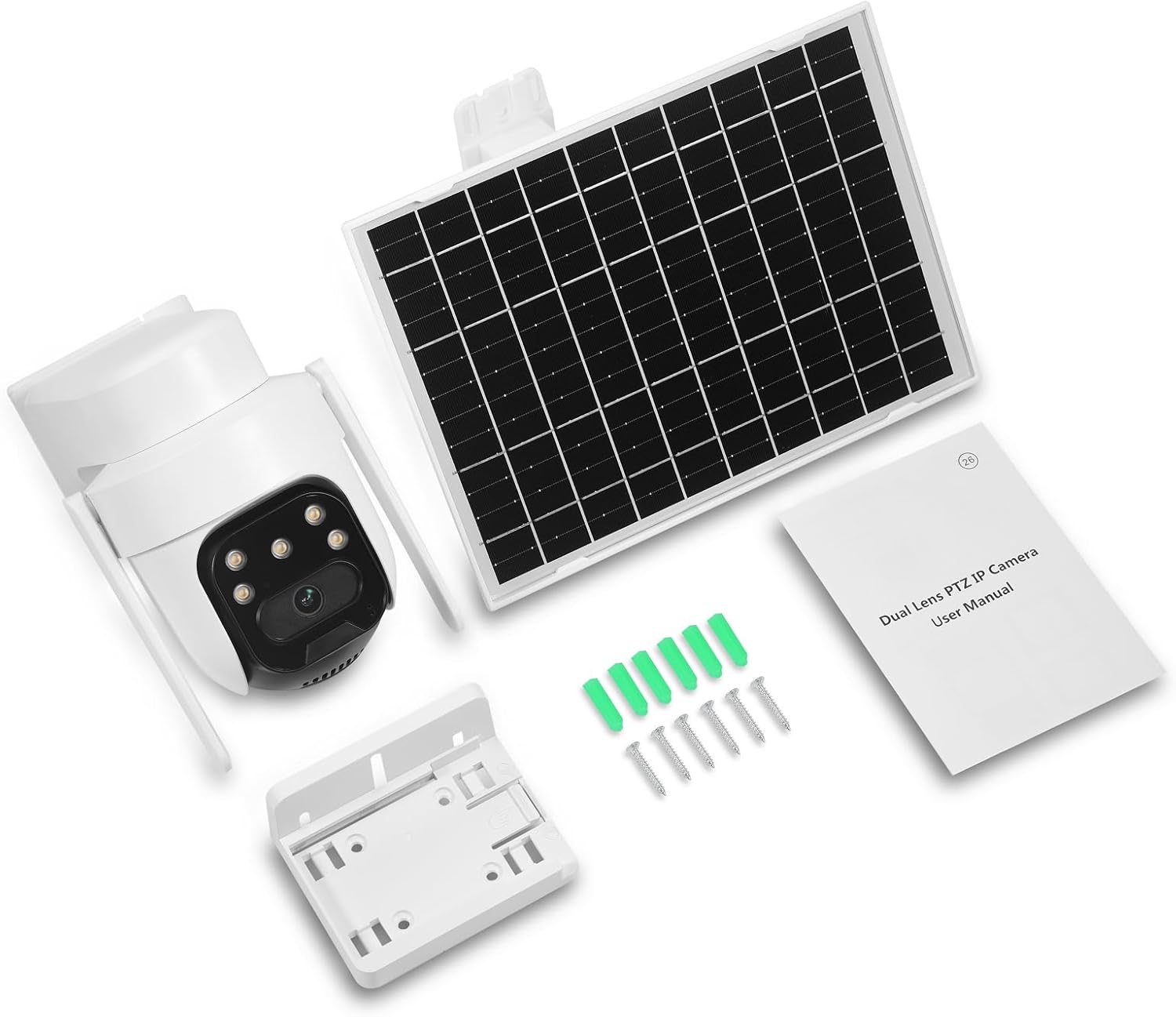 4G Cellular Data AOV Security Camera Wireless Outdoor, Solar Powered, 24/7 Recording, No WiFi Required, for Home Security