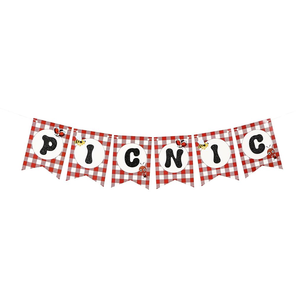Amazon.com: Picnic Letter Banner, red and white Gingham Swallowtail flags, teacher banner, classroom, birthday, insects banner,Picnic Happy Birthday Banner - BBQ Birthday Party Pennant - Red Gingham Banner, : Toys & Games amazon-com-picnic-letter-banner-red-and-white-gingham-swallowtail-flags-teacher-banner-classroom-birthday-insects-banner-picnic-happy-birthday-banner-bbq-birthday-party-pennant-red-gingham-banner-toys-games