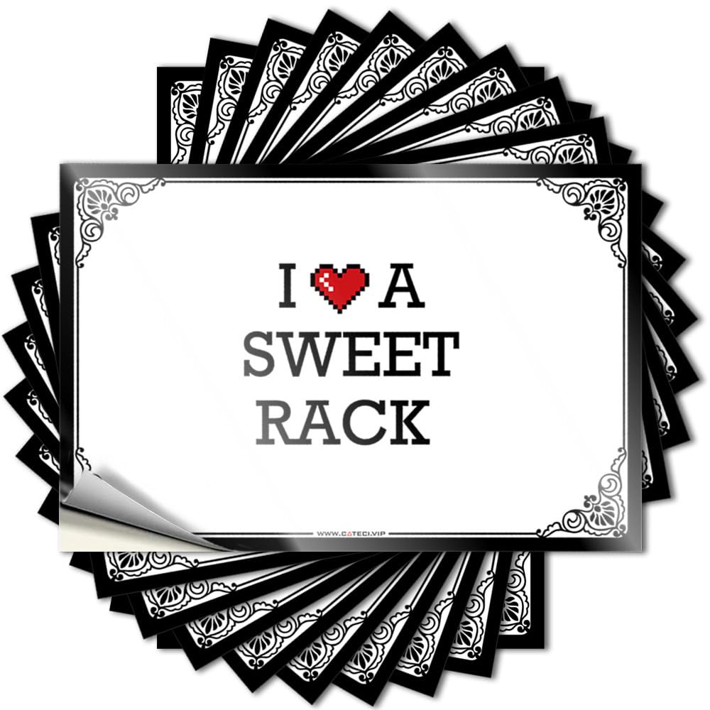 Tattoo - Coastal Cover I Love A Sweet Rack for Dry Waterproof(12X18CM)