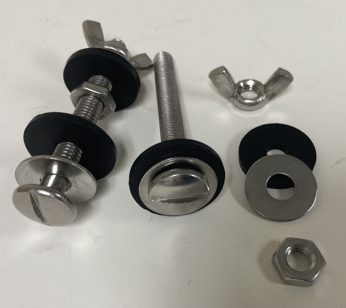 Tornillos Taza Planos Tornillos De Plato Cabeza Plana (NF-E25) Acero Inoxidable A2 - Medidas M4 A M10, Largo 8-100mm Tornillos De Acero Inoxidable A2 Métricos