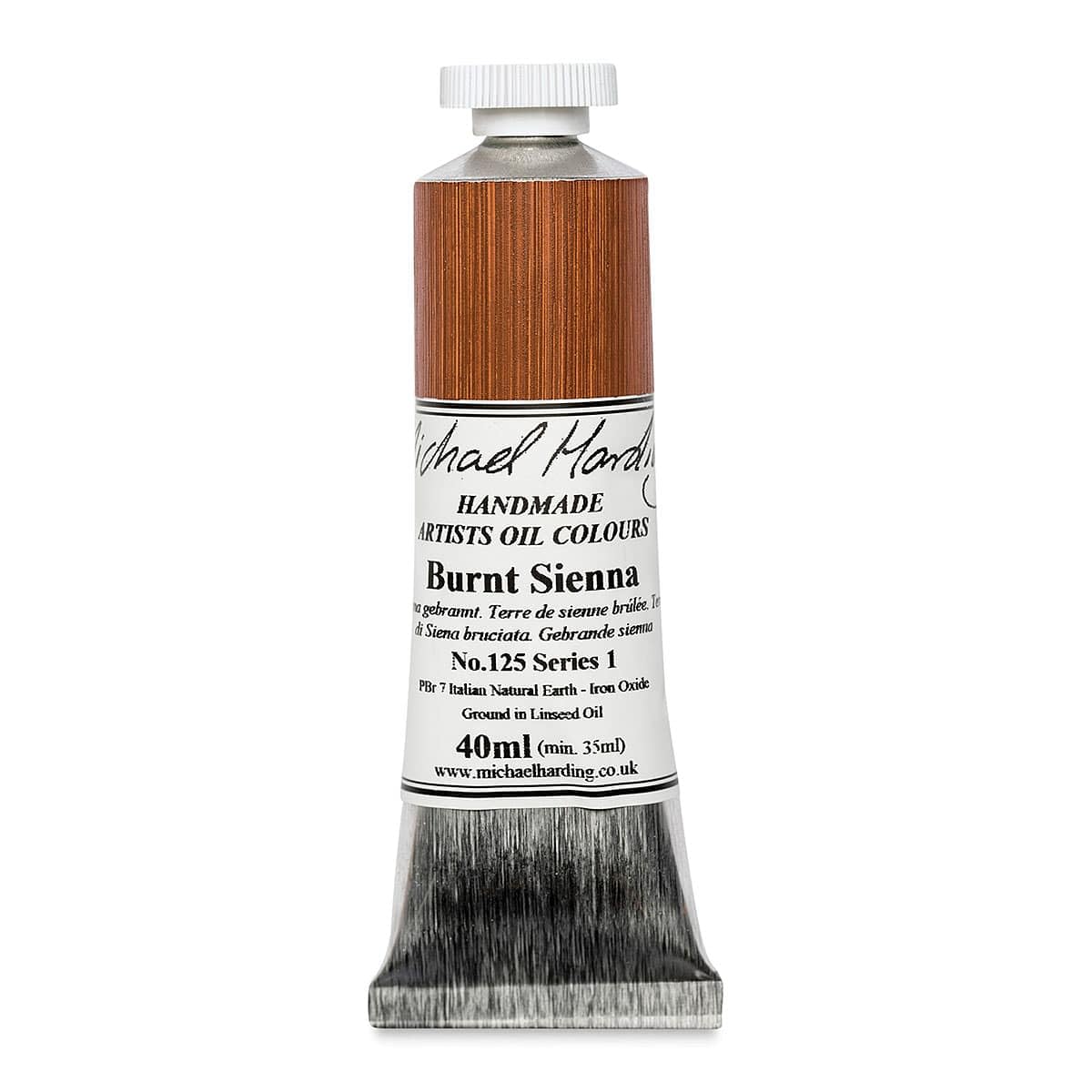 Michael Harding Oil Colour : 40ml Burnt Sienna