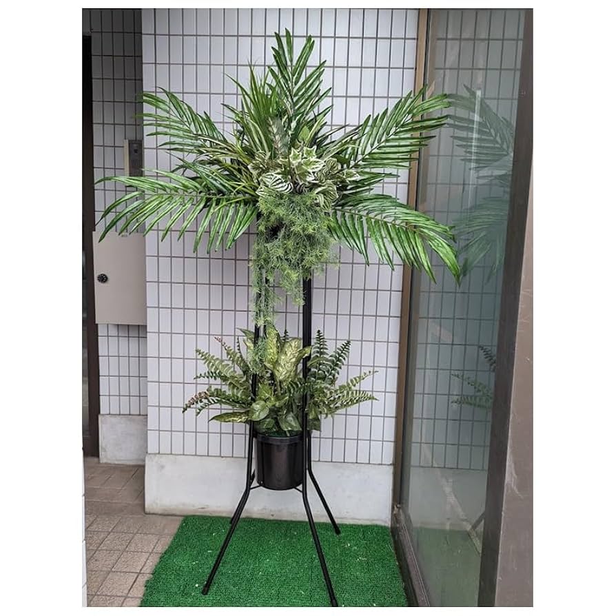 Amazon｜人工観葉植物 フェイクグリーン グリーンスタンド