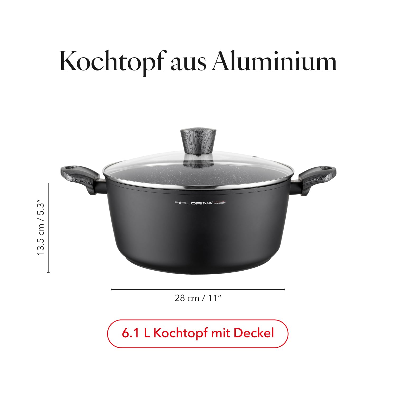 Florina Topf aus Aluminium (6 6,1 l – Bild 2