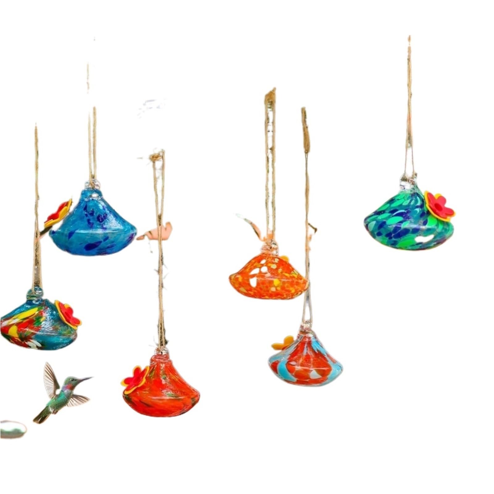 Comedero automático for pájaros, Bebedero Colgante for pájaros, Patio | Bird Automatic Feeder Hanging Bird Drinking Fountain Courtyard(Style 3)