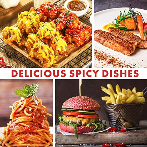 Image of Yimi Dried Red Chilis Peppers, Super Hot Spice For Multi Cuisine 10.7 Oz | Super Hot Peppers Dried Chili Pods For Pozole Tamales Hotpot, Resealable Storage Bags For Cooking & Gift