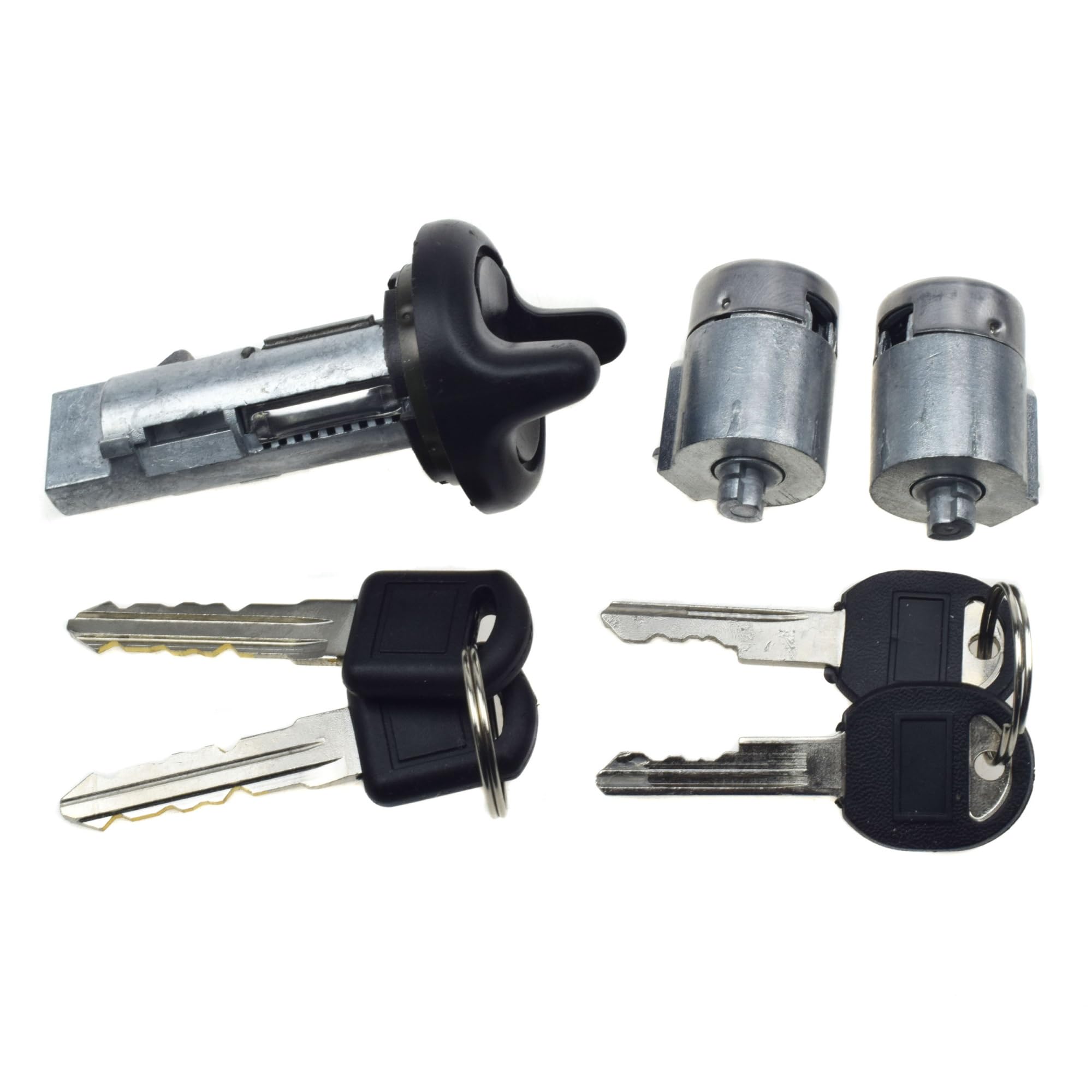 Compatible with Chevrolet for C1500 1995-1999 12546858 89056724 Door Lock Cylinder Or Ignition Lock Keys Switch(Total Kit)