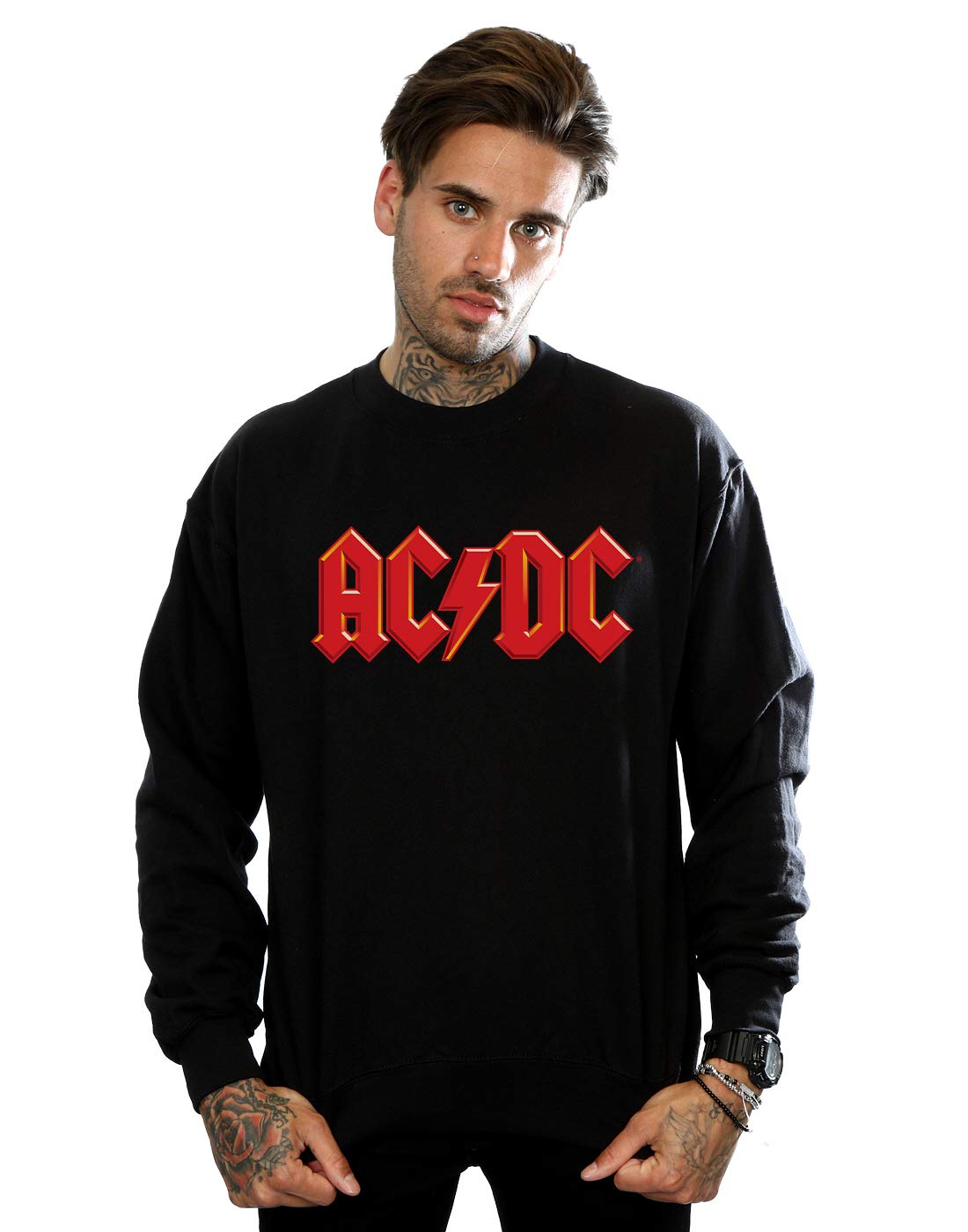 Absolute Cult Men's Black Scooby Doo Classic Group Sweatshirt XXXX-Large