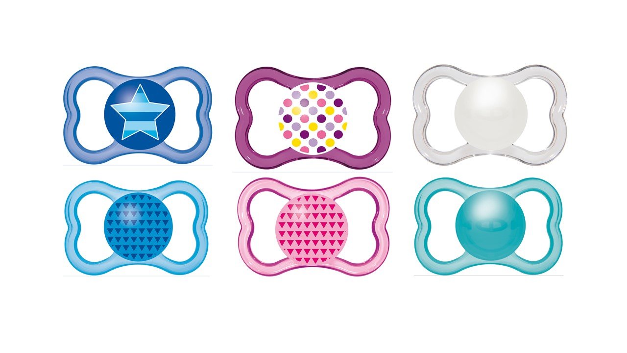 MAM Air Collar Silicone 6 Months + – Pack of 1)