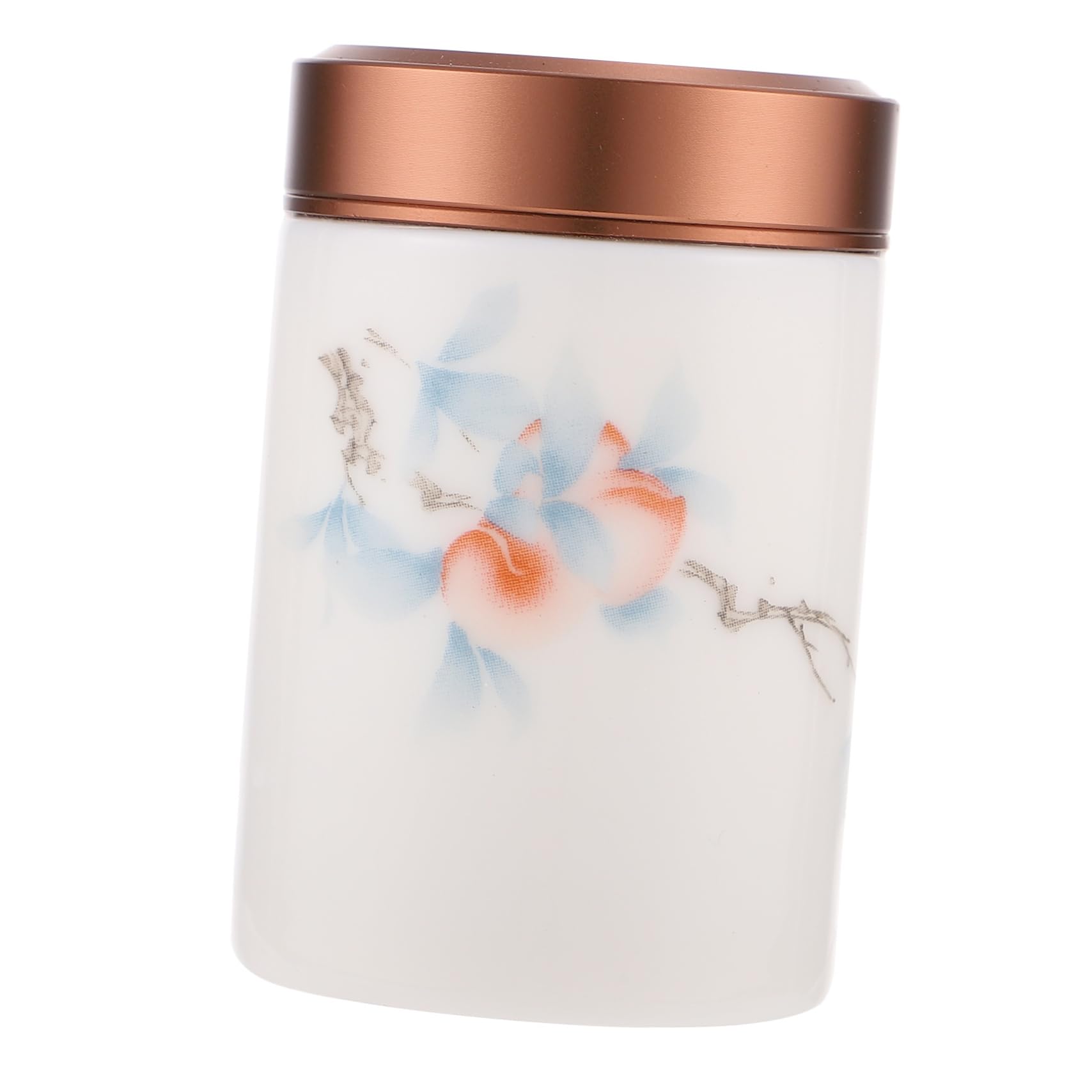 XYIANG 2pcs Enamel Tea Loose Tea Canister Container with Lid Containers for Food Ceramic Tea Jar Loose-Tea Holder Ceramic Jars Sugar Jar Kitchen Canister Ceramics Seal Storage Tank