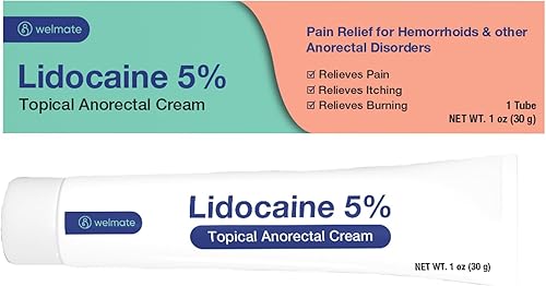 WELMATE Crema adormecedora de lidocaína al 5% de máxima fuerza, anestésico tópico, dolores, dolor de espalda, picazón, dolor, ardor y moretones, sin WELMATE Crema adormecedora de lidocaína al 5% de máxima fuerza, anestésico tópico, dolores, dolor de espalda, picazón, dolor, ardor y moretones, sin