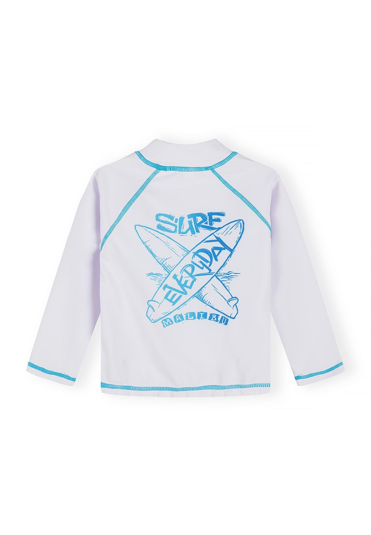 Minoti Jungen Langarm UV Shirt 2er Pack Kinder UV-Schutz Rash Guard mit Spandex für Strand und Pool