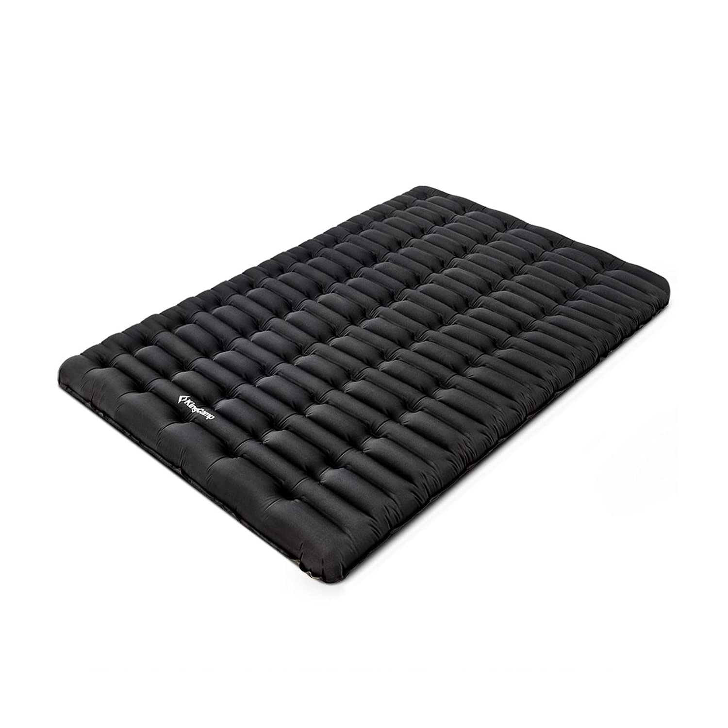 KingCamp Camping Mat, Ultralight Camping Mat 2 Persons, Outdoor Mat Double, 15cm Thick, Inflatable Compact Small Pack Size Against Cold for Outdoor Hiking and Camping 201×141cm
