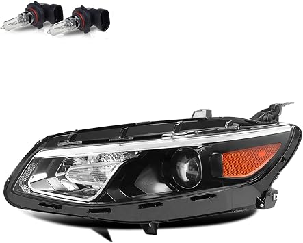 جهاز عرض OEM الأصلي مصباح أمامي مع لمبات تناسب 2016-2018 Chevy Malibu Headlamp Factory Repalcement Left Driver Side   