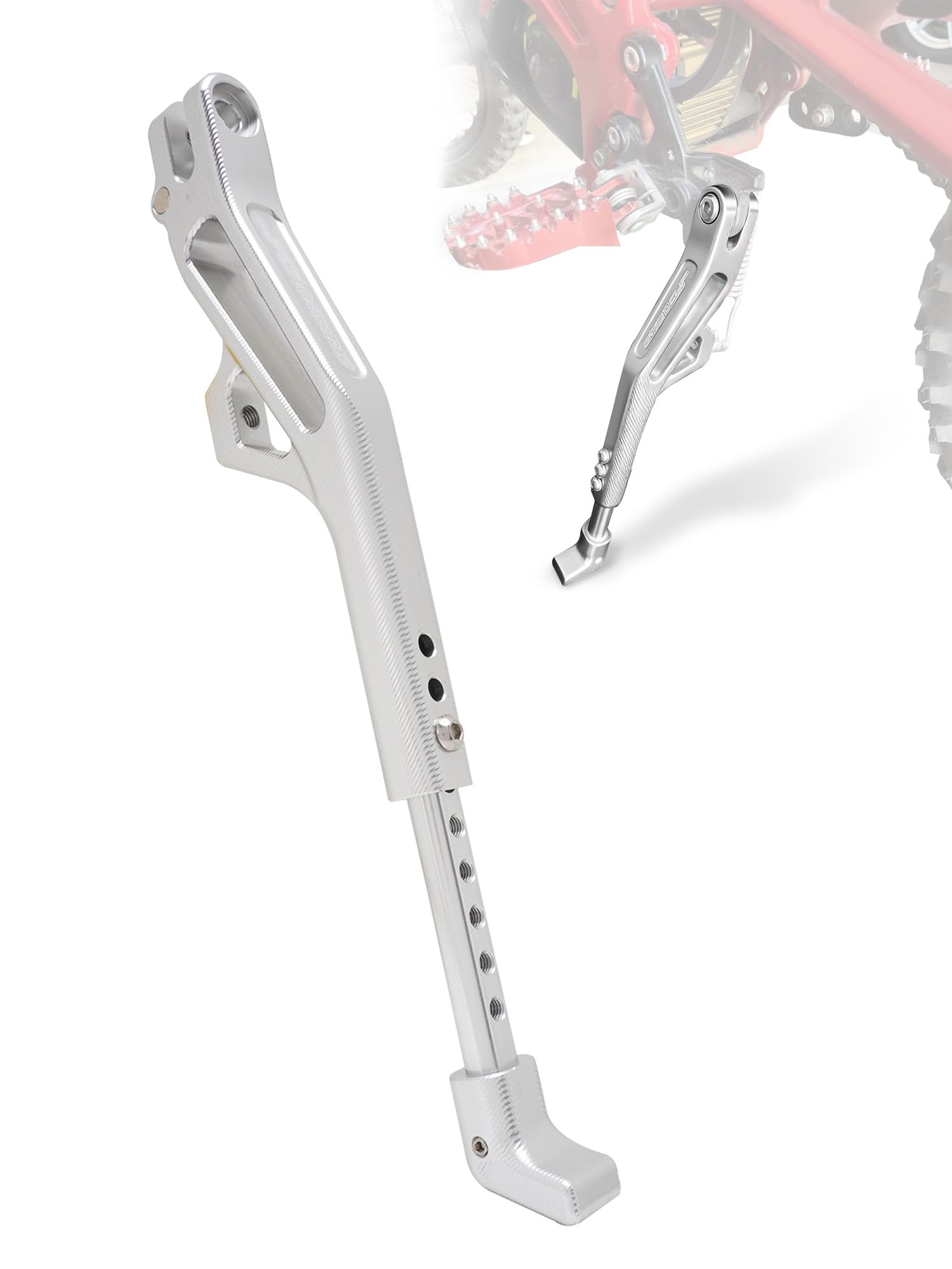 JFG RACING Edirt Bike Adjustable Kickstand for Surron Light Bee X/Eride Pro