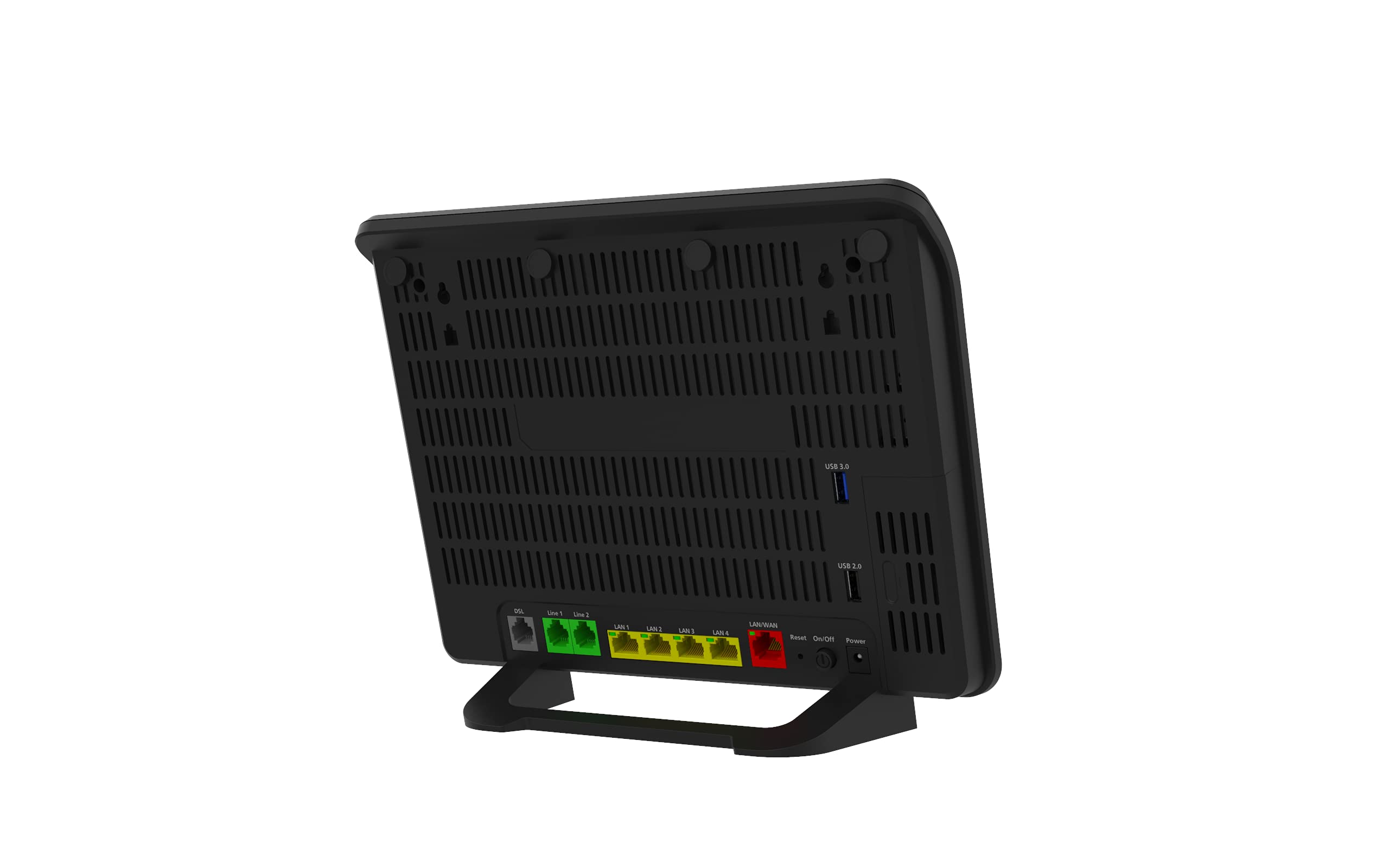 I-CAN THUNDER AX WI-FI 6 Router (DSL/VDSL,FIBRA), WI-FI 6 (WLAN AX) fino a 3.6 Gbit/s, Media Server