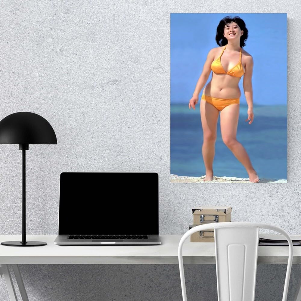 Amazon.co.jp: 河合奈保子 ポスター(36)写真ポスターキャンバス