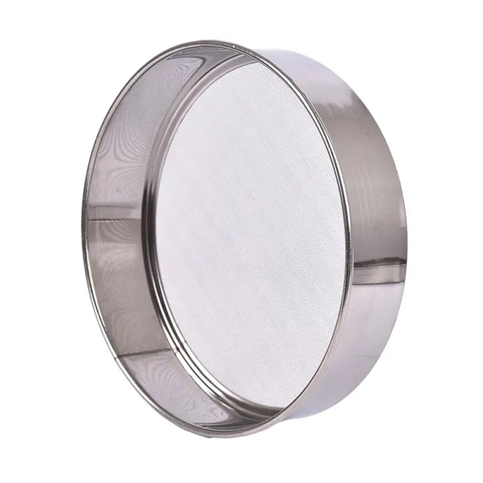 2 Set (4 pezzi) Setaccio for farina da cucina for rotondo in acciaio inossidabile for per Farina