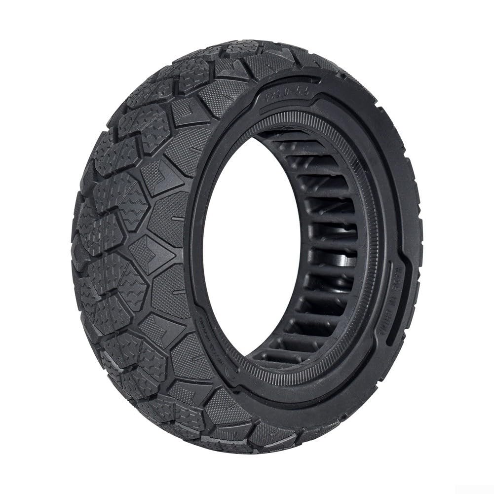 GLFLOW For Kukirin G2, Off Road Electric Scooter, Solid Rubber Scooter Tyre 9X3.0-5.5 For Kukirin G2 Pro, Puncture-Proof Anti-Slip Electric Wheel Tire(Black)