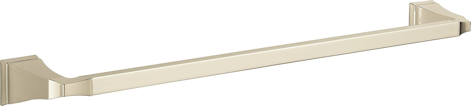 Delta Faucet 75124-PN Dryden-Towel Bar, 1.75 x 3.13 x 25.75 inches, Polished Nickel 1.75 x 3.13 x 25.75 Inch Polished Nickel