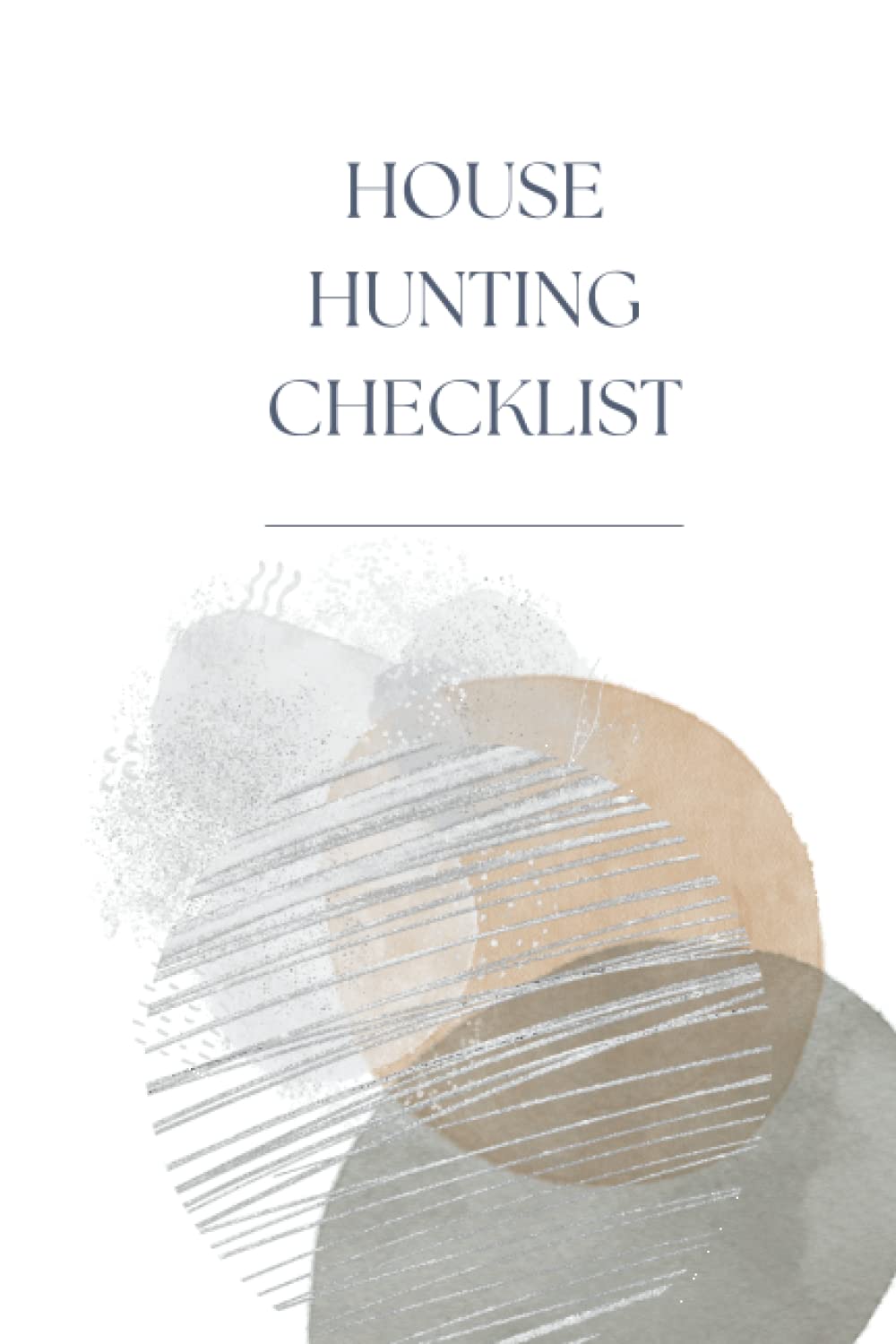 House Hunting Checklist Home Buying Journal And Notes Keep Track Of