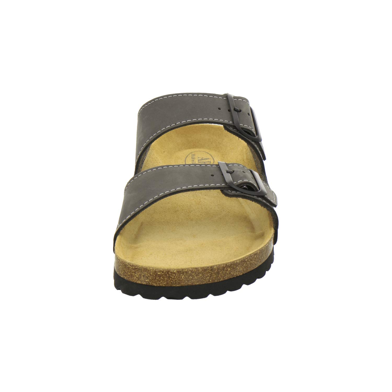 AFS-Schuhe 3110 Zapatillas deportivas de piel para hombre, cómodas, con base de corcho, fabricadas en