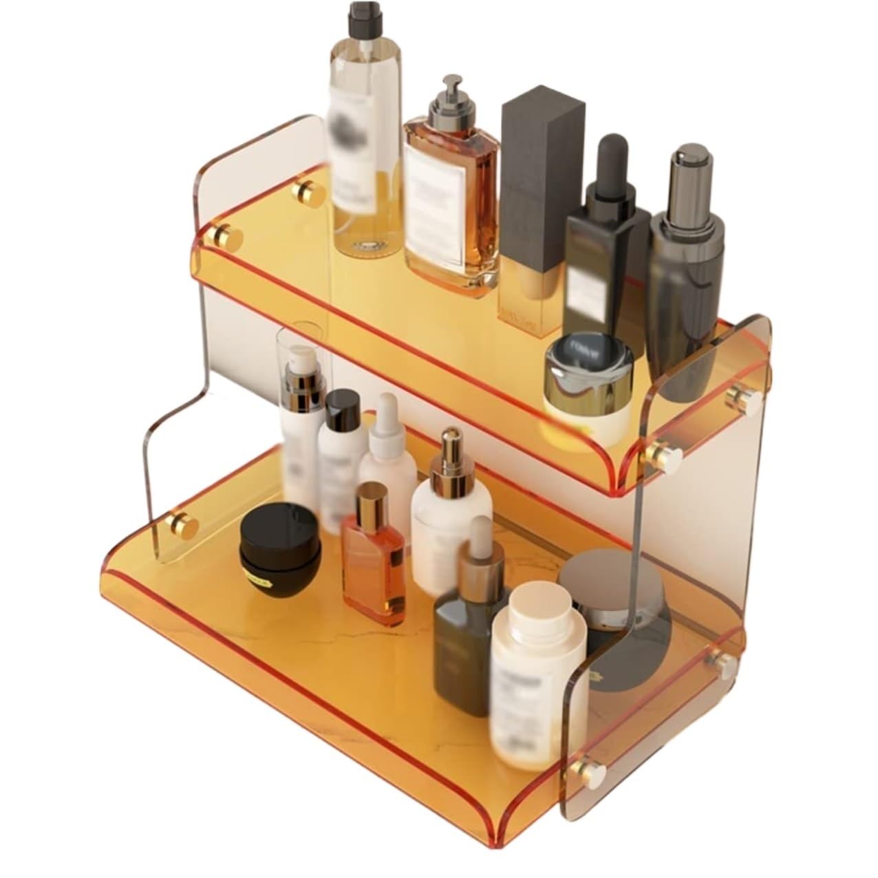 GFJHdfhE Cosmetic Storage Box Lipsticks Multi-Layer Storage Rack Desktop Box Acrylic Cosmetic Skincare