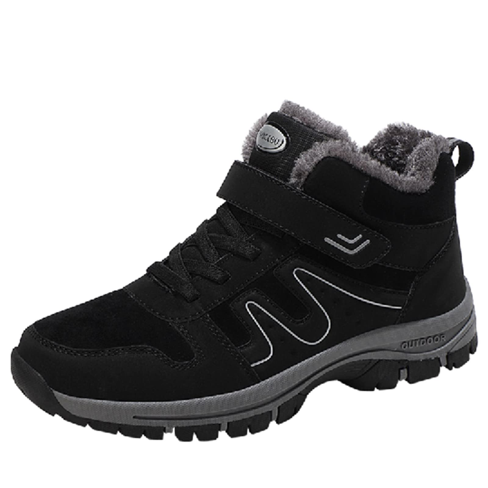 IQYU Orthopedische mesh-schoenen voor heren, zachte zool, ademende