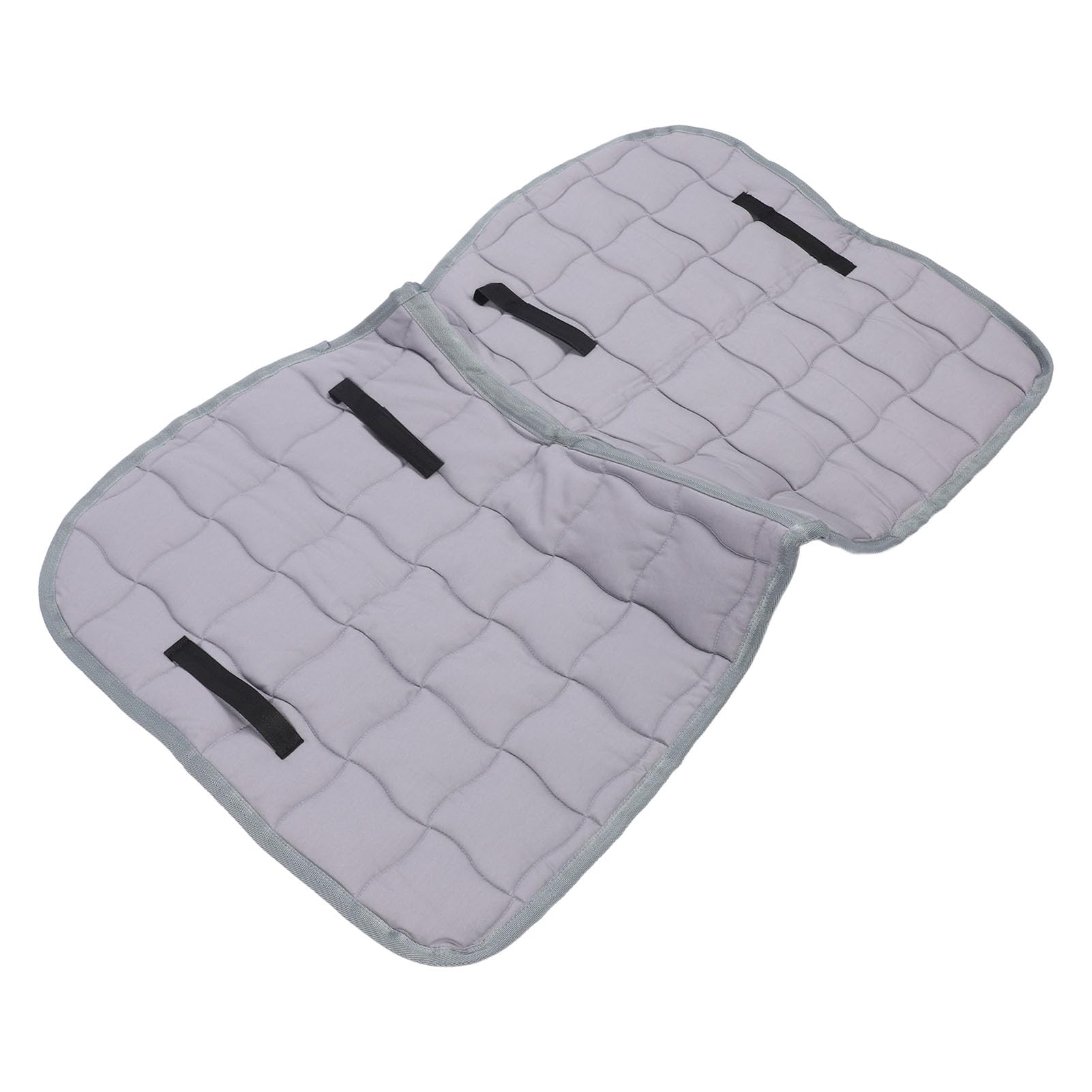 Tapis de Selle Respirant avec Éponge Haute Densité pour Amorti Optimal, Confort et Protection du Dos du Cheval pour Équitation en Plein Air, Dressage, Saut d'obstacles