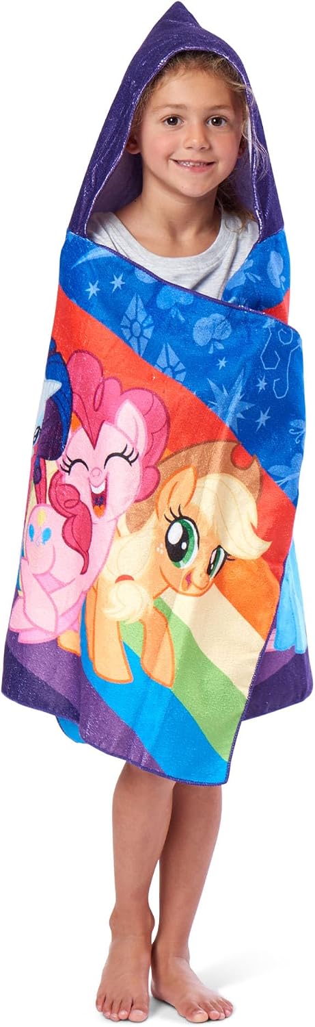 Northwest Hello Kitty Let's Go Hooded Small Kids (1-4 Years Old) Beach Towel, 21" x 51"