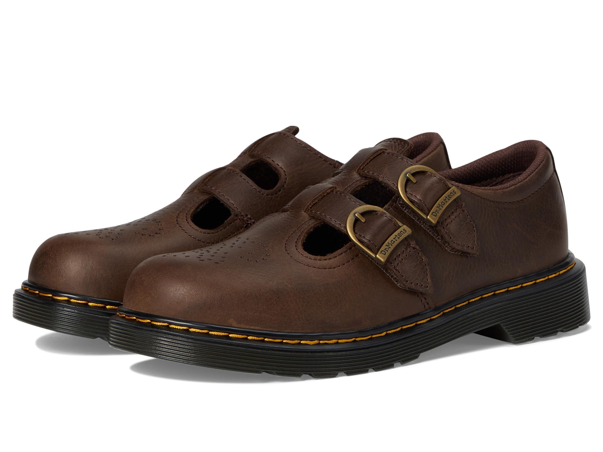 Dr. Marten Kids 8065 Mary Jane 6 Big Kid Dark Brown